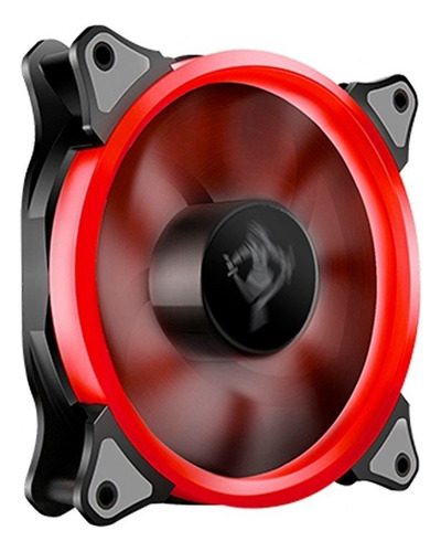 Ventilador Yeyian Typhoon 120mm Led Colores Led Rojo