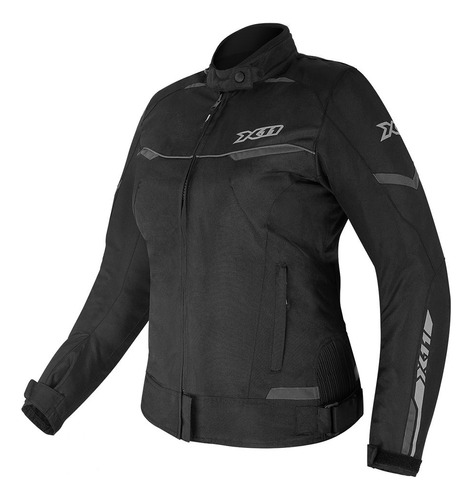 Jaqueta Para Motociclista X11 Modelo Guard 2 Feminina Preto