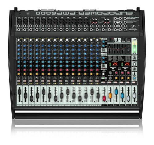 Consola Behringer Pmp6000 Europower Mesa De Mezclas