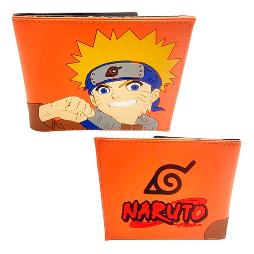 Cartera Naruto Uzumaki - Naruto Shippuden - Anime - Premium