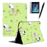   .  Case With Auto Sleepwake Disney Cartoon Snoppy Uni...