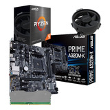 Combo Board A320m Procesador Amd Ryzen 5 5600x Ram 16gb Pc