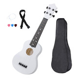 Ukelele Lieke Kids Soprano Blanco.