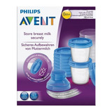 Potes Armazenar Leite Materno E Papinhas Philips Avent 180ml