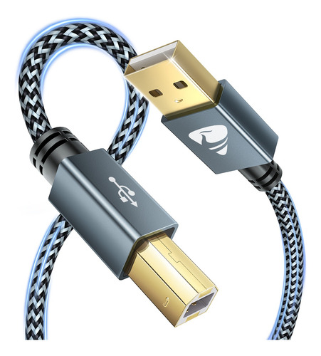 Cable Usb A-usb B Para Impresora Hp Canon