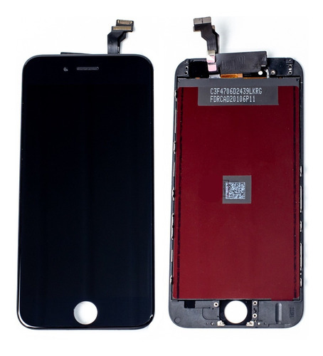 Tela Display Touch Lcd Frontal Compatível iPhone 6 Plus Pret