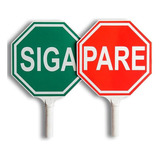 Señalética Siga / Pare Pack 2 Unidades