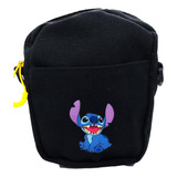 Mini Bolsa Para Carteira E Celular Personagem Stitch Disney