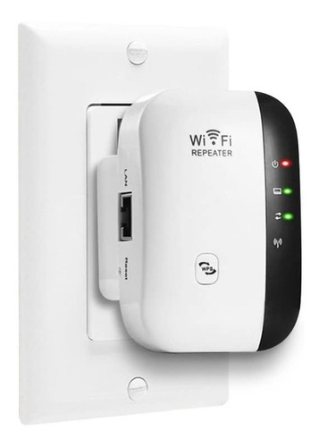 Amplificador De Señal Wifi Repetidor Inalámbrico Lan 300mbps