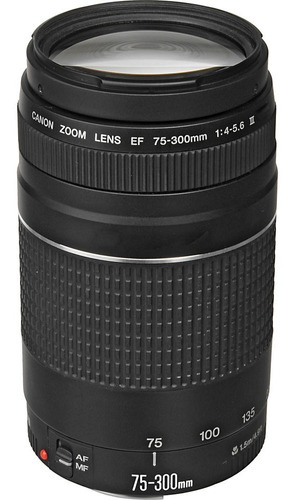 Lente Teleobjetivo Canon Ef 75-300 Mm F/4-5.6 Iii 