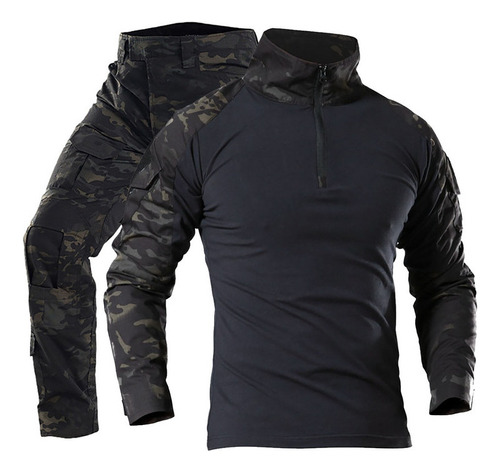 Conjunto De Ropa Táctica Militar Impermeable Para Exteri [u]