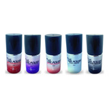 Kit Com 5 Esmaltes Em Gel Piu Bella Gel Polish 10ml