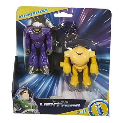 Imaginext Lightyear Disney Zurg Y Cíclope Articuladas 9 Cm | MercadoLibre