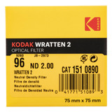 Kodak 3 X 3  Neutral Density (nd) #96 2.0 Optical Gelatin Wr