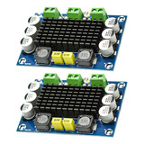 Placa Amplificadora Mono 2x 100w Tpa3116d2 Classe 12v-26v Di