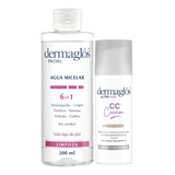 Combo Agua Micelar 6 En 1 Desmaquillante + Cc Cream T Medio