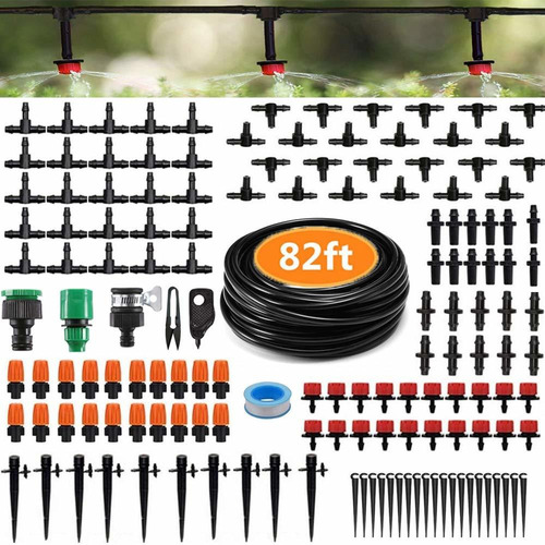 Kit De Sistema De Riego Por Goteo, Msdada, 82 Pies Y 1/4, Bl