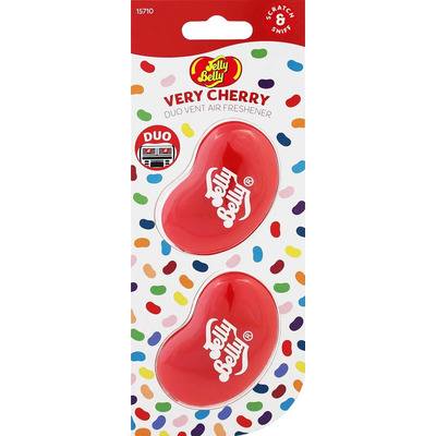Aromatizante Gel Jelly Bean Very Cherry Frutal Para Auto y Casa 2 Pzas | Meses sin interés