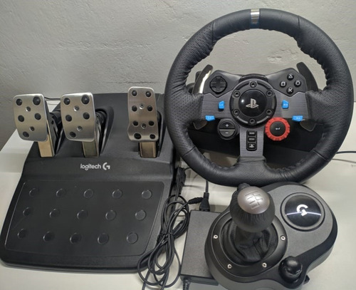 Volante Logitech G29, Pedais E Câmbio + Brinde