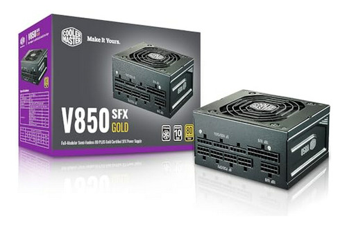 Sistemas De Alimentación   V850 Sfx Gold Full Modular, 850w,