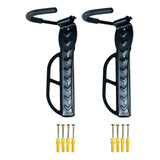 2x Suporte Parede Bicicleta Bike Vertical Rava Gancho Fixo