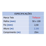 Tela Multiuso Revestida Pvc Tellacor 2,0x25m Morlan