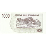 Zimbabwe 1000 Dolares 2006