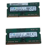 2 Memoria Ram 4gb Cada Una (8gb Total) Samsung  Ddr3