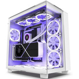 Gabinete Gamer Nzxt H9 Elite Branco Vidro Temp. Mid Tower