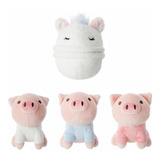 Unicornio Capsula Con Cierre Y Cerdito Sorpresa 12cm Miniso