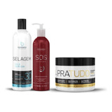 Selagem Organica 350ml + Sos Extreme 240ml + Pra Tudo 300g