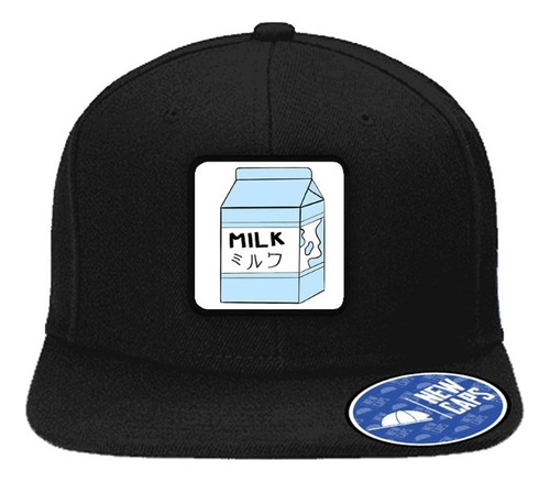 Gorra Plana Caja Leche Milk Kawaii Aesthetic #63