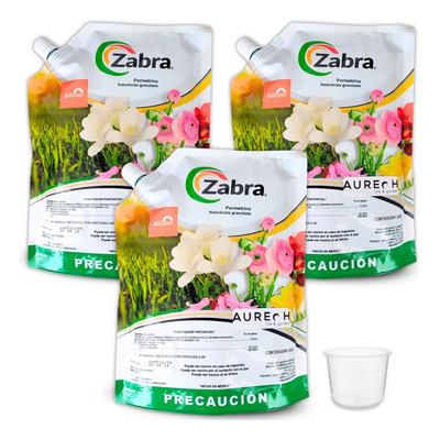 Hormigas Gallina Ciega Gusano Insecticidas Veneno Zabra 3 Kg | Envío gratis