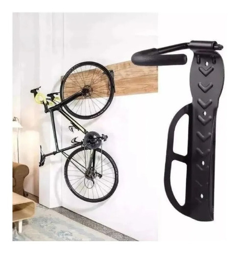 Colgador Mural Para Bicicleta De Acero Con Soporte Candado