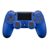 Controlador Ps4 Slim Pro Dualshock 4 Con Led Azul En La Almohadilla Color: Azul, Voltaje: 5 V.