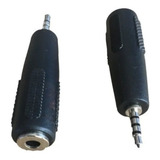 Adaptador De 2.5 Mm Triestereo Macho A 3.5 Mm Hembra Sonido