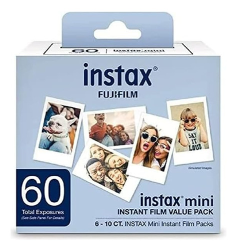 Fujifilm Instax Mini Film Super Value Pack ( 60 Películas)