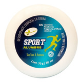 Desodorante Sport Alumbre Naturaldry En Crema 70g 