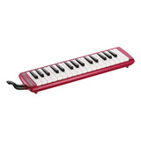 Escaleta Melodica Hohner Student 32 Teclas Vermelho + Estojo