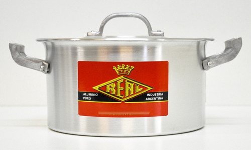 Cacerola Gastronómica Aluminio Reforzado N28 8,5l Real