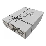 Caja Autoarmable Gift Box Blanca C/diseño 30x20x10cms 25 U