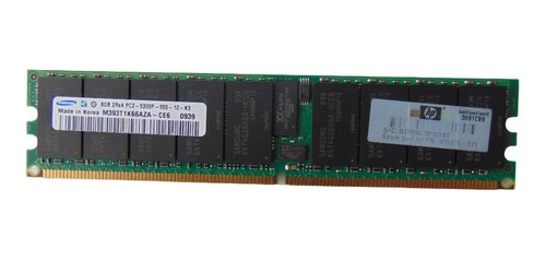 Samsung  Ddr2 8 Gb  5300p M393t1k66aza-ce6