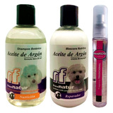 Kit Baño Caniche Shampoo Enjuague Perfume Free Natur Maskota