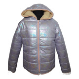 Campera Abrigo Piel Juvenil Nena 14 Al 18 - Orieva Kids