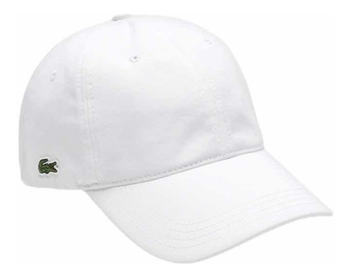 Boné Lacoste Gabardine Branco Original