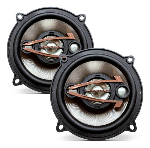 Alto Falante 5 Qr5 160w Rms Hurricane Quadriaxial 320max Par