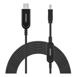 Phoossno Cable De Extensin Usb 3.0 A A B Usb Ptico Activo 10