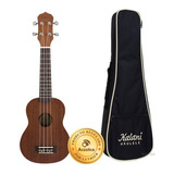 Kalani Ukulele Soprano Tribes Tabaco Kal C/ Bag 200st