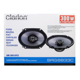 Bocinas Clarion Srg6833c 6x8 5x7 Pulgadas 3 Vías 300 Watts