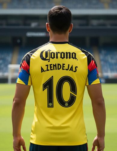 Jersey América Local A. Zendejas 10 Fan 2025/2026 Aficionado
